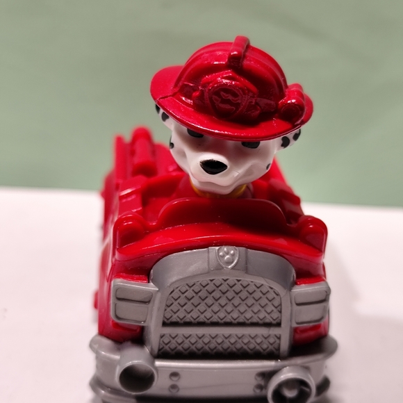3/$20💗Paw Patrol Rescue Vehicle Figure Toy Racer Car Marshall Fire Engine - Picture 6 of 7